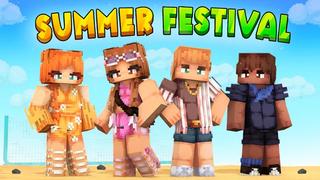Thumbnail of the Minecraft Bedrock Marketplace product Summer Festival created by CubeCraft Games.