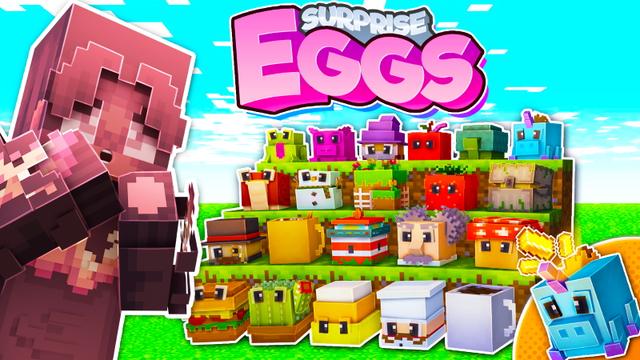 Thumbnail of the Minecraft Bedrock Marketplace product Surprise Eggs created by CubeCraft Games.