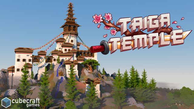 Thumbnail of the Minecraft Bedrock Marketplace product Temple de la taïga created by CubeCraft Games.