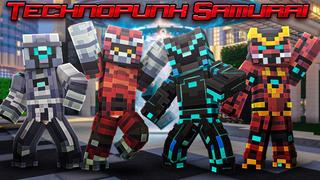 Thumbnail of the Minecraft Bedrock Marketplace product Technopunk Samurai created by CubeCraft Games.