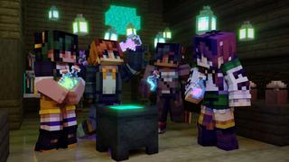 Thumbnail of the Minecraft Bedrock Marketplace product Teen Witches created by CubeCraft Games.