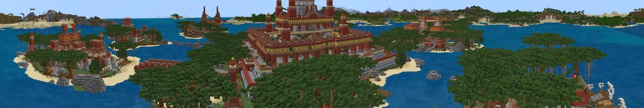 Panorama of the Minecraft Bedrock Marketplace product Temple Traps created by CubeCraft Games.