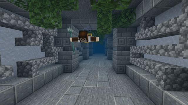 Screenshot of the Minecraft Bedrock Marketplace product Temple Traps created by CubeCraft Games.