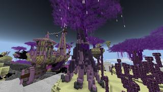 Screenshot of the Minecraft Bedrock Marketplace product The End created by CubeCraft Games.