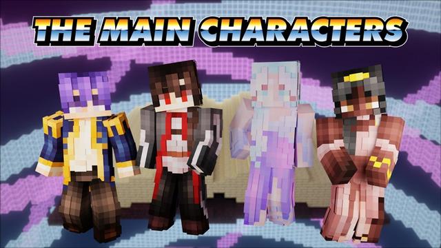 Thumbnail of the Minecraft Bedrock Marketplace product The Main Characters created by CubeCraft Games.