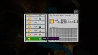 Screenshot of the Minecraft Bedrock Marketplace product Três desejos created by CubeCraft Games.