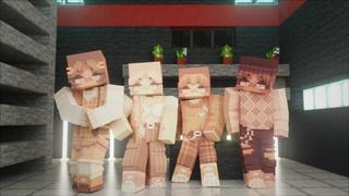 Thumbnail of the Minecraft Bedrock Marketplace product Thrift Store Students created by CubeCraft Games.