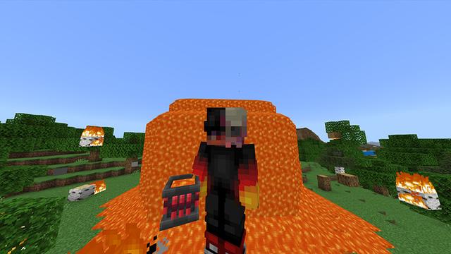 Screenshot of the Minecraft Bedrock Marketplace product TNT created by CubeCraft Games.