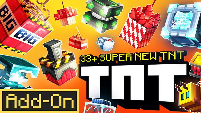 Thumbnail of the Minecraft Bedrock Marketplace product TNT created by CubeCraft Games.