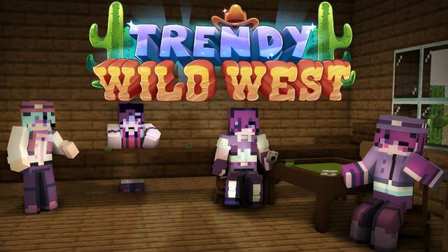 Thumbnail of the Minecraft Bedrock Marketplace product Trendy Wild West created by CubeCraft Games.