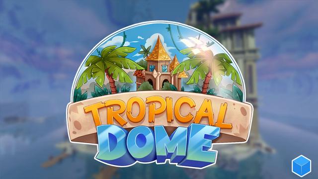 Thumbnail of the Minecraft Bedrock Marketplace product Tropical Dome created by CubeCraft Games.