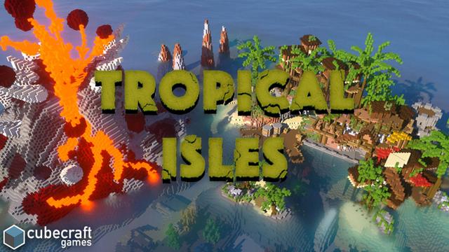 Thumbnail of the Minecraft Bedrock Marketplace product Tropical Isles created by CubeCraft Games.