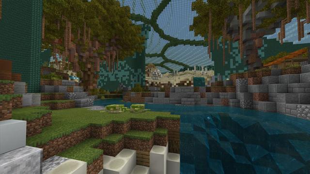 Screenshot of the Minecraft Bedrock Marketplace product Turtle Base created by CubeCraft Games.