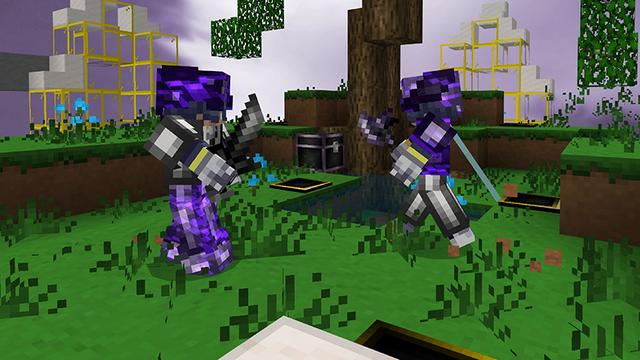 Screenshot of the Minecraft Bedrock Marketplace product Violace created by CubeCraft Games.