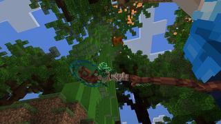 Screenshot of the Minecraft Bedrock Marketplace product Wands created by CubeCraft Games.