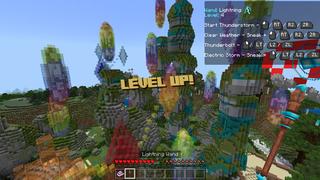 Screenshot of the Minecraft Bedrock Marketplace product Wands created by CubeCraft Games.