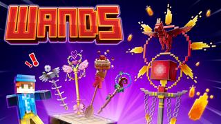 Thumbnail of the Minecraft Bedrock Marketplace product Wands created by CubeCraft Games.