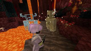 Screenshot of the Minecraft Bedrock Marketplace product Warden+ created by CubeCraft Games.