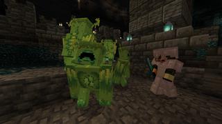 Screenshot of the Minecraft Bedrock Marketplace product Warden+ created by CubeCraft Games.