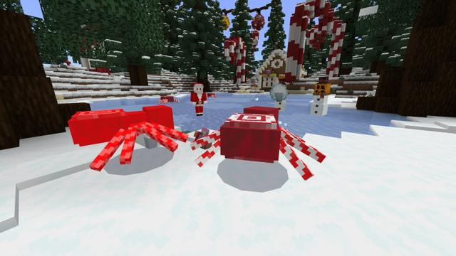 Screenshot of the Minecraft Bedrock Marketplace product Winter Wonderland created by CubeCraft Games.
