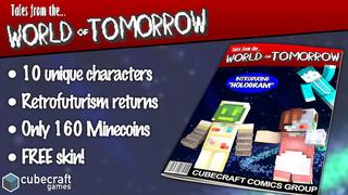 Thumbnail of the Minecraft Bedrock Marketplace product World of Tomorrow created by CubeCraft Games.