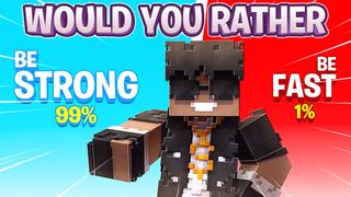 Thumbnail of the Minecraft Bedrock Marketplace product Would you rather created by CubeCraft Games.