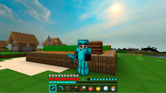 Screenshot of the Minecraft Bedrock Marketplace product Zeus 16x PvP Pack created by CubeCraft Games.