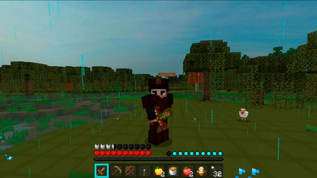 Screenshot of the Minecraft Bedrock Marketplace product Zeus 16x PvP Pack created by CubeCraft Games.