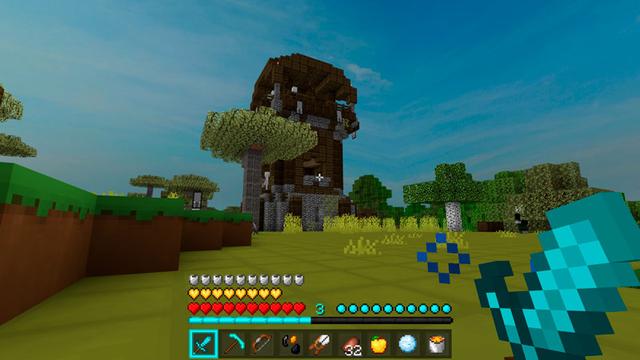 Screenshot of the Minecraft Bedrock Marketplace product Zeus 16x PvP Pack created by CubeCraft Games.