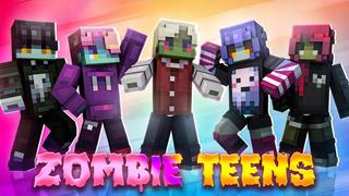Thumbnail of the Minecraft Bedrock Marketplace product Zombie Teens created by CubeCraft Games.