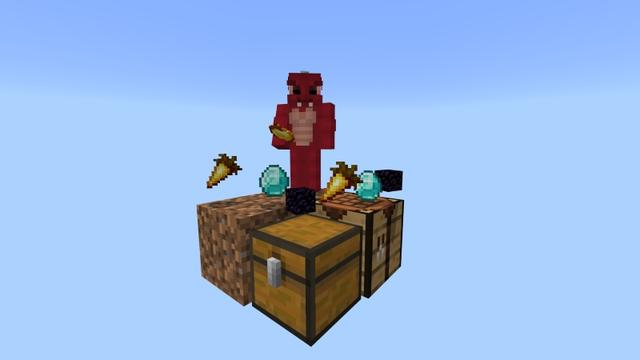 Screenshot of the Minecraft Bedrock Marketplace product 1 Block Challenge created by Cubed Creations.
