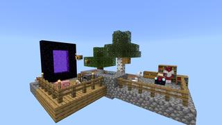 Screenshot of the Minecraft Bedrock Marketplace product 1 Block Challenge created by Cubed Creations.