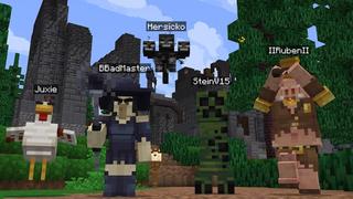 Screenshot of the Minecraft Bedrock Marketplace product 100 Days Be A Mob created by Cubed Creations.