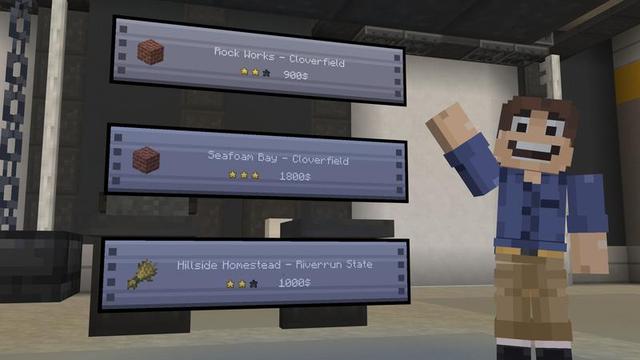 Screenshot of the Minecraft Bedrock Marketplace product Advanced Truck Simulator created by Cubed Creations.