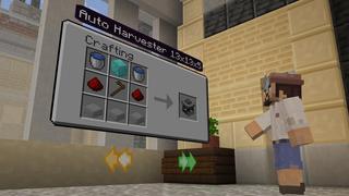 Screenshot of the Minecraft Bedrock Marketplace product Automatic Tools created by Cubed Creations.
