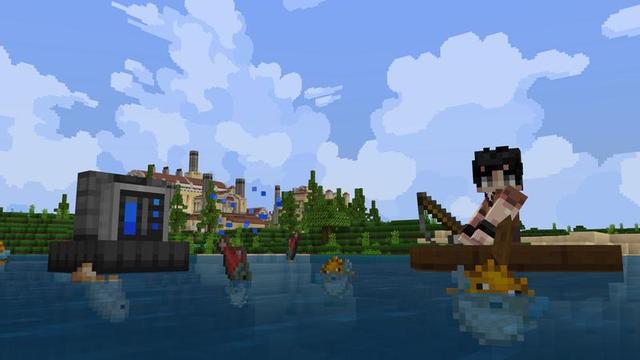Screenshot of the Minecraft Bedrock Marketplace product Automatic Tools created by Cubed Creations.