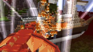 Screenshot of the Minecraft Bedrock Marketplace product Be A Dragon created by Cubed Creations.