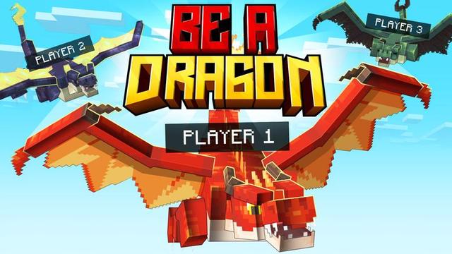 Thumbnail of the Minecraft Bedrock Marketplace product Be A Dragon created by Cubed Creations.