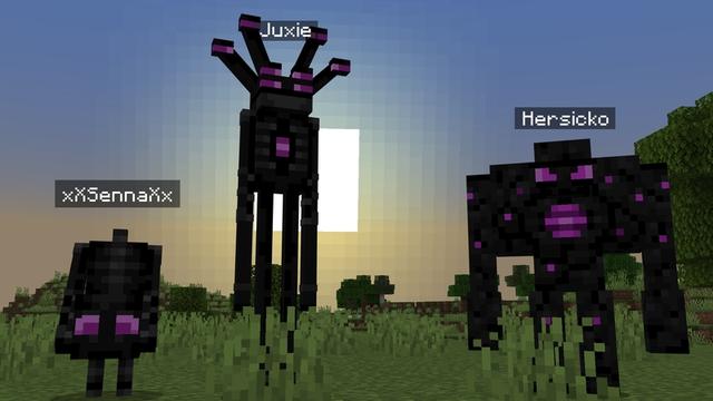 Screenshot of the Minecraft Bedrock Marketplace product Be An Enderman created by Cubed Creations.
