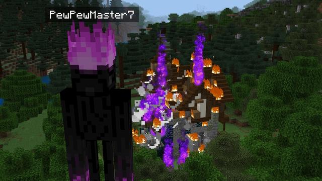Screenshot of the Minecraft Bedrock Marketplace product Be An Enderman created by Cubed Creations.