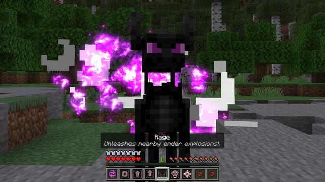 Screenshot of the Minecraft Bedrock Marketplace product Be An Enderman created by Cubed Creations.