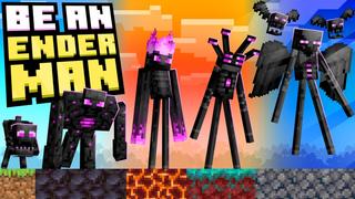 Thumbnail of the Minecraft Bedrock Marketplace product Be An Enderman created by Cubed Creations.