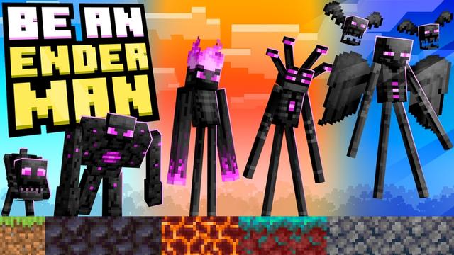 Thumbnail of the Minecraft Bedrock Marketplace product Be An Enderman created by Cubed Creations.