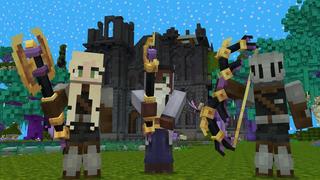 Screenshot of the Minecraft Bedrock Marketplace product Beyond the End Dimension created by Cubed Creations.