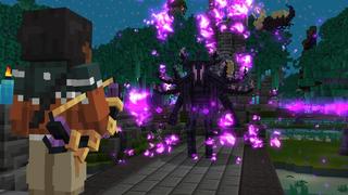 Screenshot of the Minecraft Bedrock Marketplace product Beyond the End Dimension created by Cubed Creations.