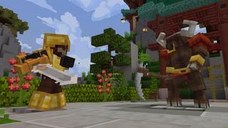 Screenshot of the Minecraft Bedrock Marketplace product Bigger Crafting 2 created by Cubed Creations.