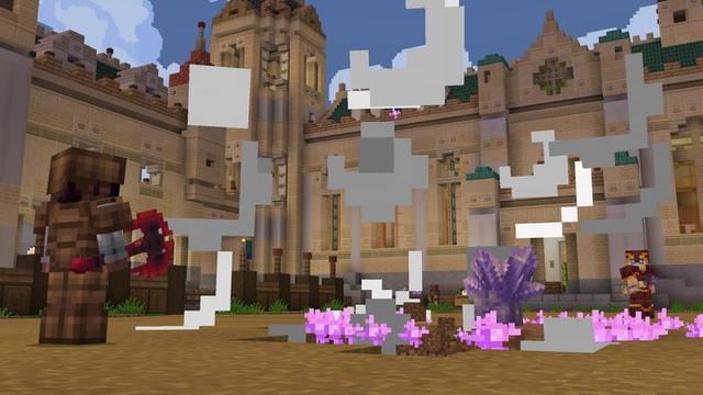 Screenshot of the Minecraft Bedrock Marketplace product Bigger Crafting created by Cubed Creations.