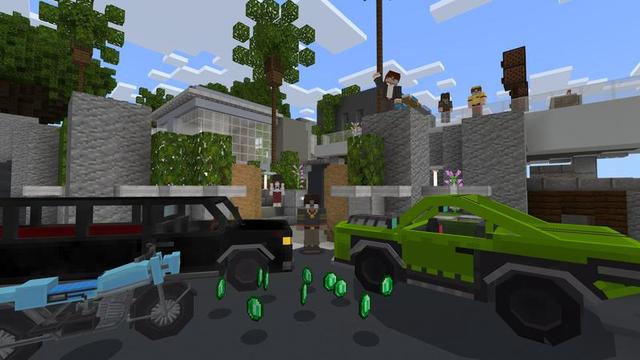 Screenshot of the Minecraft Bedrock Marketplace product Billionaire City Life created by Cubed Creations.