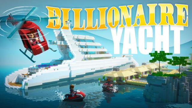 Thumbnail of the Minecraft Bedrock Marketplace product Billionaire Yacht created by Cubed Creations.