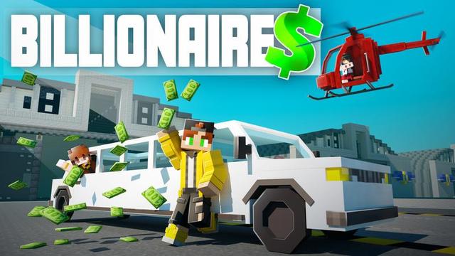 Thumbnail of the Minecraft Bedrock Marketplace product Billionaires created by Cubed Creations.